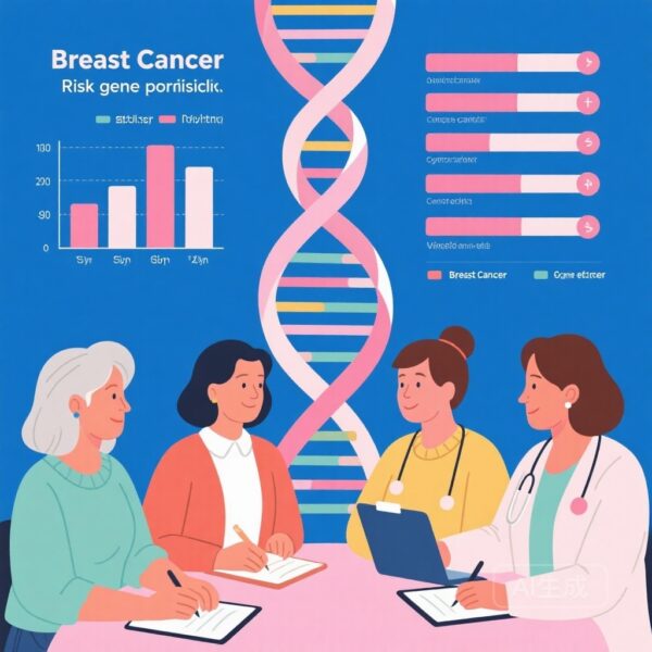 広範な遺伝子スクリーニングが疾患歴のない女性における隠れた乳がんリスクを明らかに