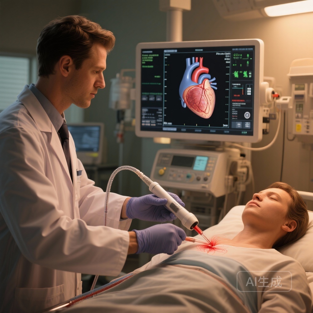 Intracardiac Echocardiography Is Noninferior to Transesophageal Echocardiography for Thrombus Screening in Atrial Fibrillation Ablation — with Added Safety and Efficiency Gains