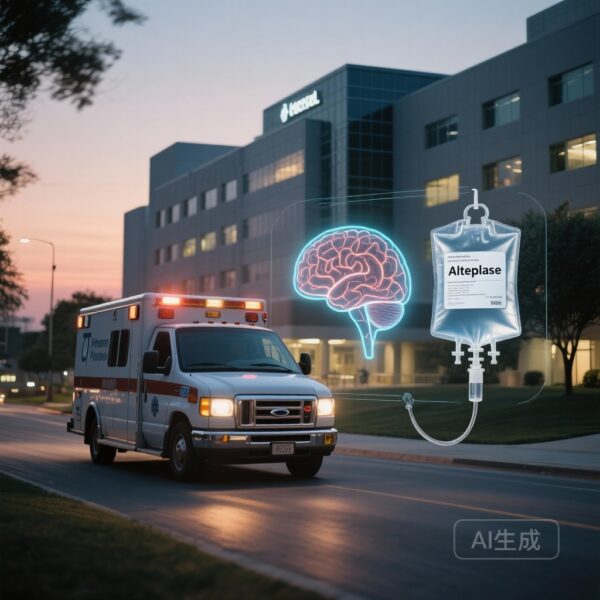 在转运取栓前晚期时间窗内给予静脉溶栓：多中心法国队列研究中改善的再通率和3个月预后