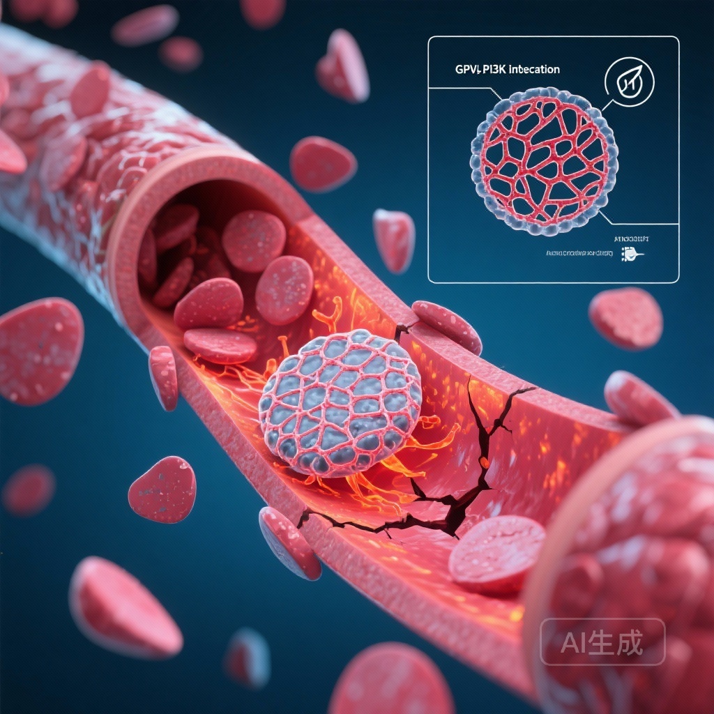 Bạch cầu lưới thúc đẩy tín hiệu prothrombotic trong bệnh động mạch vành — GPVI và PI3K được xác định là mục tiêu có thể can thiệp