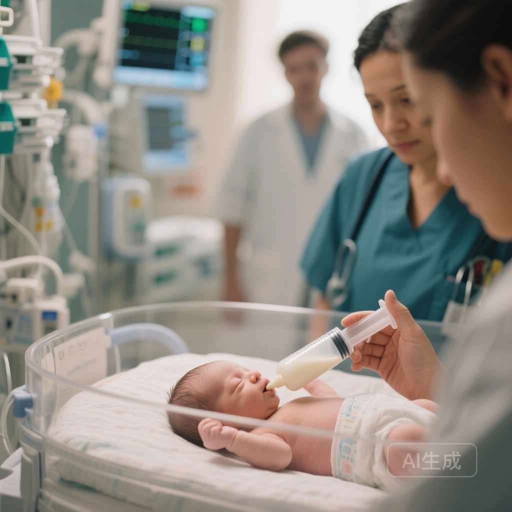 Cho ăn sữa đầy đủ từ ngày đầu tiên ở trẻ sơ sinh tiền sản muộn: Nghiên cứu lâm sàng ngẫu nhiên lớn cho thấy không có thời gian nằm viện ngắn hơn và không có tín hiệu tăng viêm ruột hoại tử hoặc hạ đường huyết