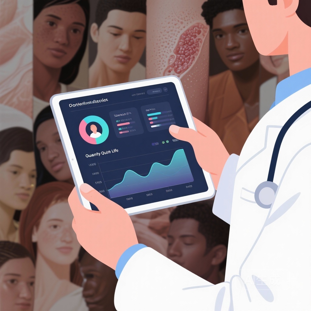 PROMIS Measures Proven Valid and Responsive for Assessing the Multidimensional Impact of Chronic Skin Diseases