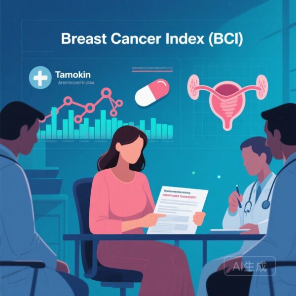 绝经前激素受体阳性乳腺癌中的乳腺癌指数:预后已确认,OFS强化治疗的预测作用依赖于背景