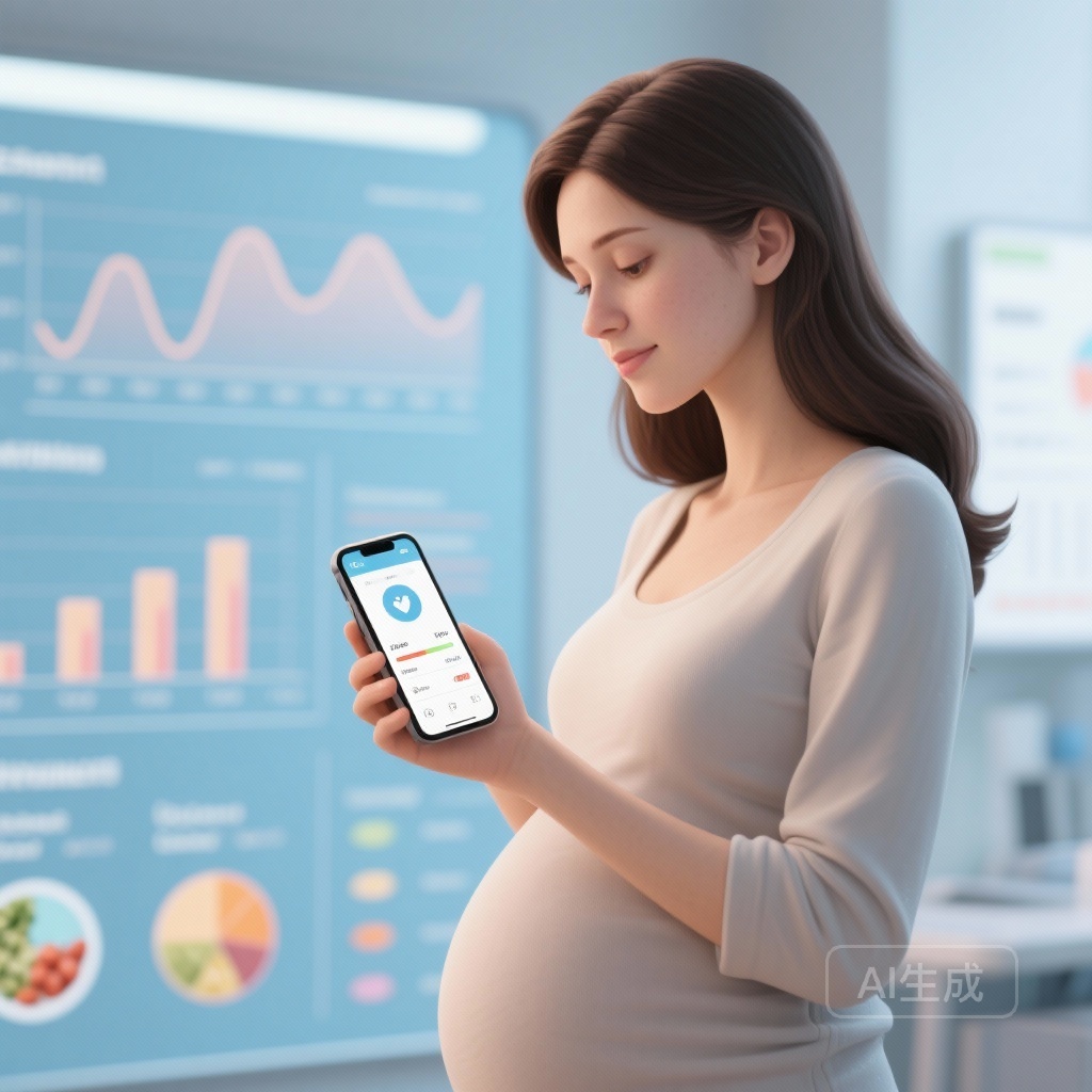 Mobile Health Management Model Slashes Gestational Diabetes Incidence by Nearly 45% in High-Risk Pregnancies