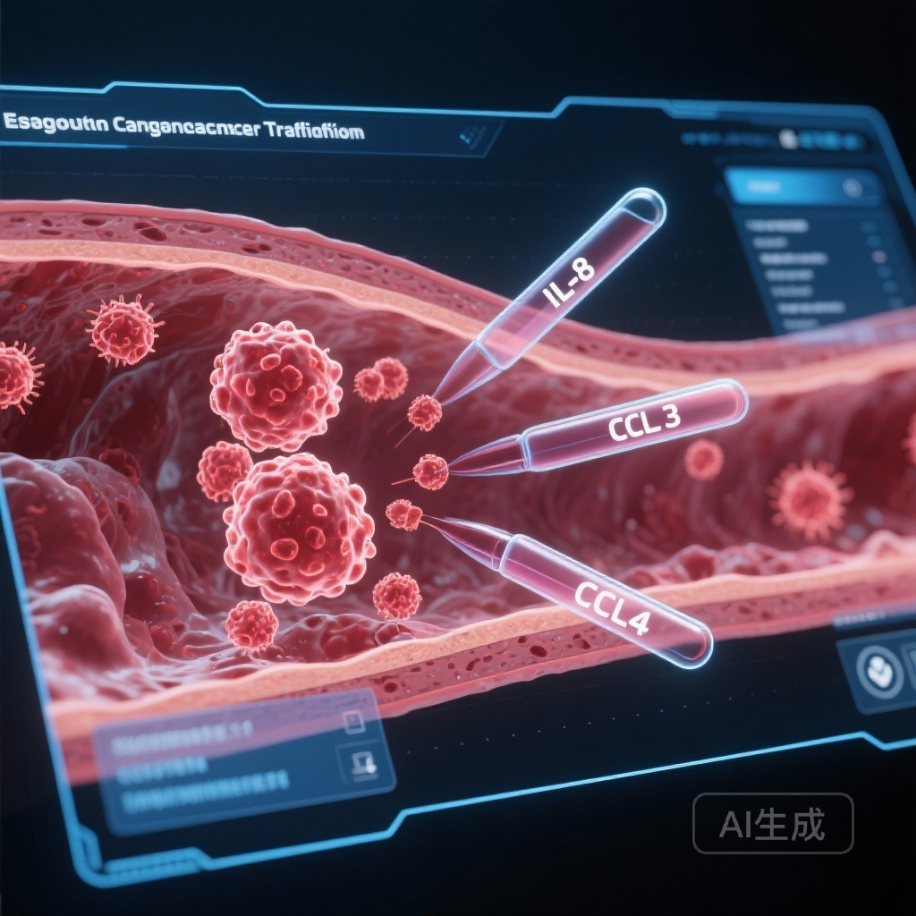 CYTOscore: A Triple-Cytokine Signature Predicts Survival and Response to Chemoradiotherapy Plus Anti-PD-1 in Esophageal Squamous Cell Carcinoma