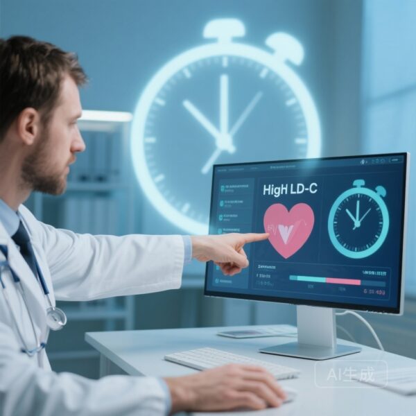 Thời điểm quan trọng: Việc bắt đầu sử dụng statin muộn sau khi phát hiện LDL-C cao tình cờ đáng kể tăng nguy cơ nhồi máu cơ tim