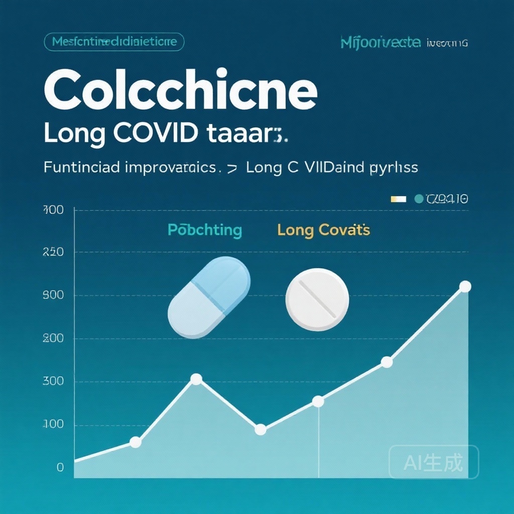 Colchicine trong điều trị COVID kéo dài: Thử nghiệm ngẫu nhiên không tìm thấy lợi ích trong phục hồi chức năng hoặc giải quyết viêm