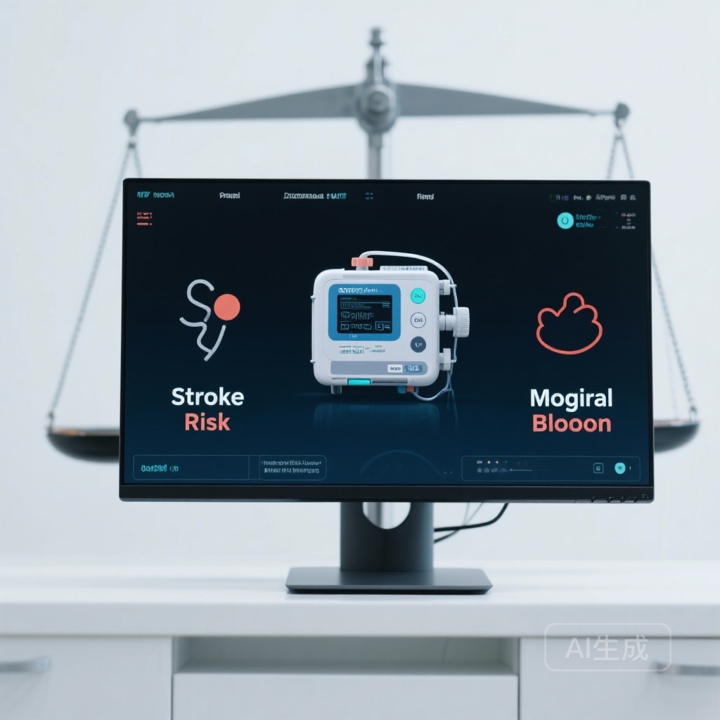 Win Ratio Analysis Confirms No Net Benefit for Anticoagulation in Device-Detected Atrial Fibrillation