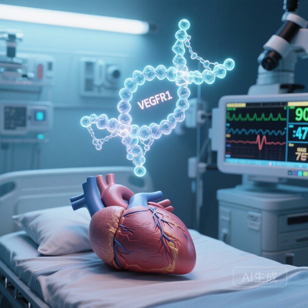 プラズマプロテオミクスが心原性ショックの高精度予後バイオマーカーとしてVEGFR1を解明