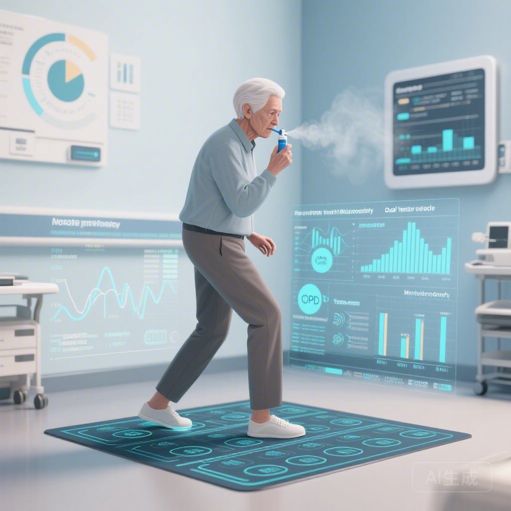 Predicting the Tumble: Recurrent Fall History and Dual-Task Impairment Emerge as Primary Risk Factors in COPD