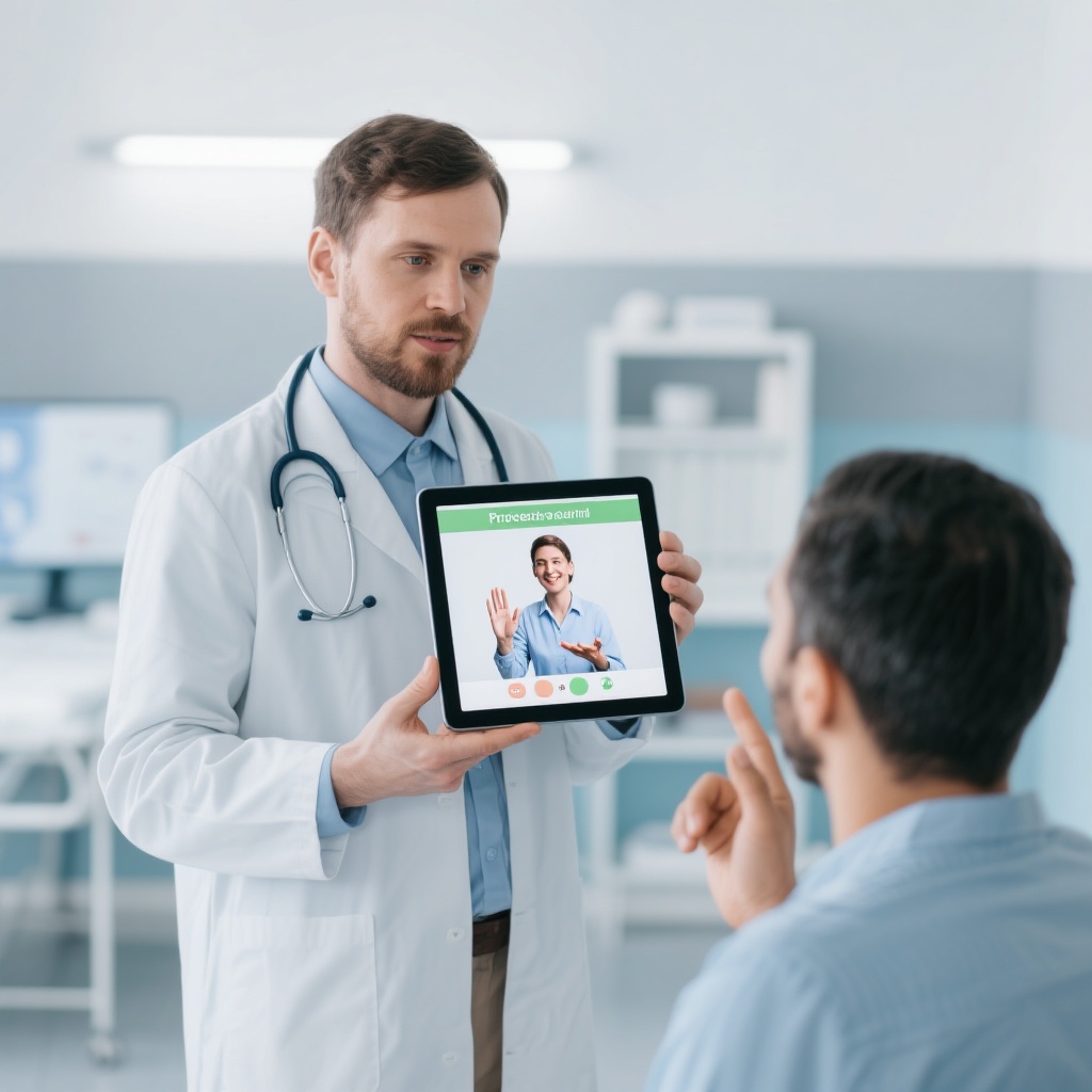 Dịch thuật từ xa qua video cho bệnh nhân điếc: Cầu nối hổ trợ giao tiếp hay chỉ là biện pháp tạm thời kỹ thuật số?