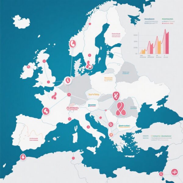 绘制欧洲癌症图谱：170万患者研究揭示生存差距和共病模式