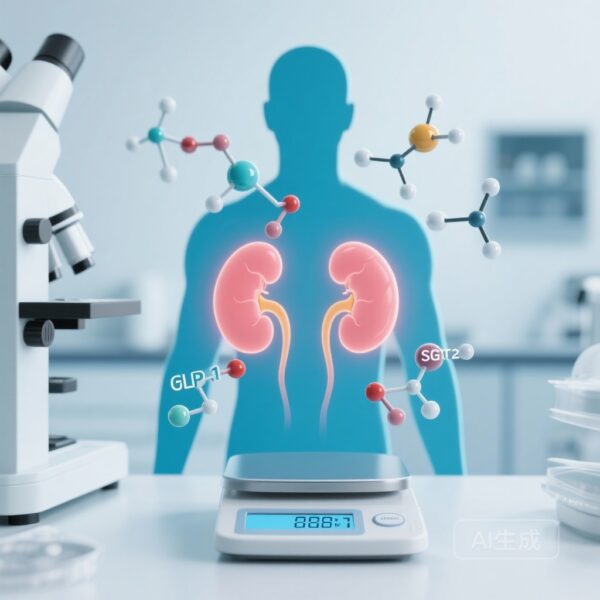 インスリンを超えて：GLP-1およびSGLT2阻害薬の併用療法が1型糖尿病の肥満と腎疾患を対象とする
