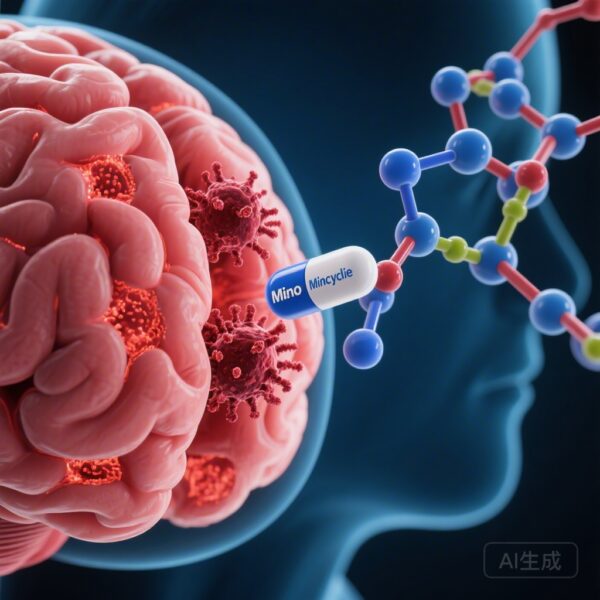 ミノサイクリンは急性虚血性脳卒中における機能回復を著しく改善：EMPHASIS試験の証拠