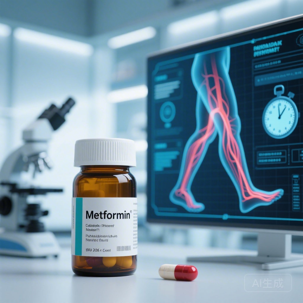 Metformin Không Cải Thiện Khả Năng Đi Bộ trong Bệnh Động Mạch Chi Thể: Kết Quả của Thử Nghiệm Ngẫu Nhiên PERMET