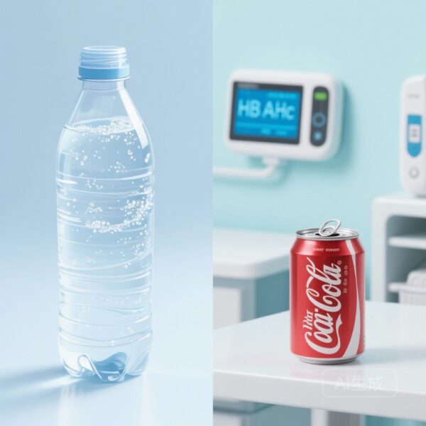 人工甘味料飲料を水に置き換えることが2型糖尿病の血糖コントロールを改善しない：SODAS試験の結果