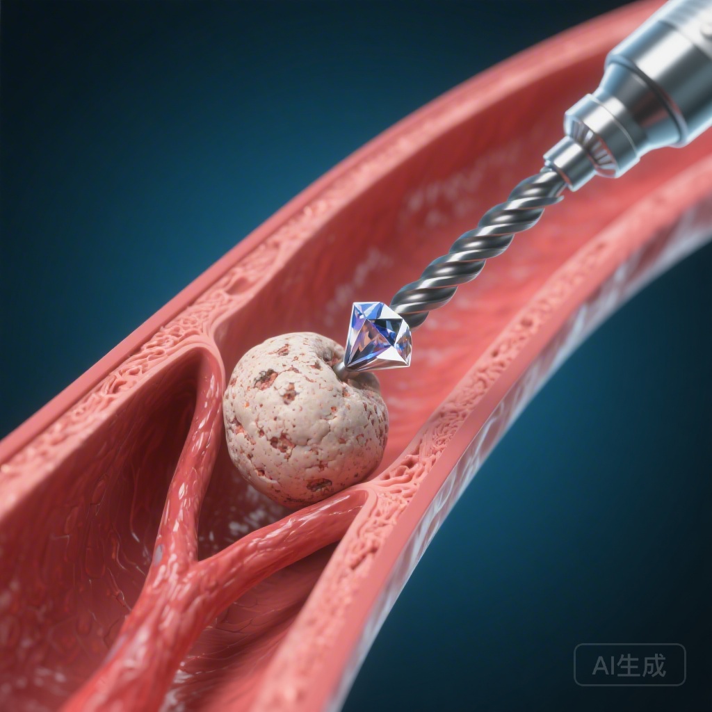 Targeting the Rock: Why Contralateral Calcification Defines the Success of Rotational Atherectomy in Calcified Nodules