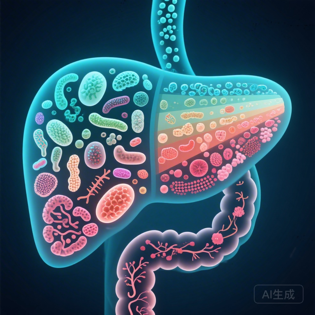 腸肝軸の解明:脂肪肝からがんへの疾患進行を追跡する微生物シグネチャ