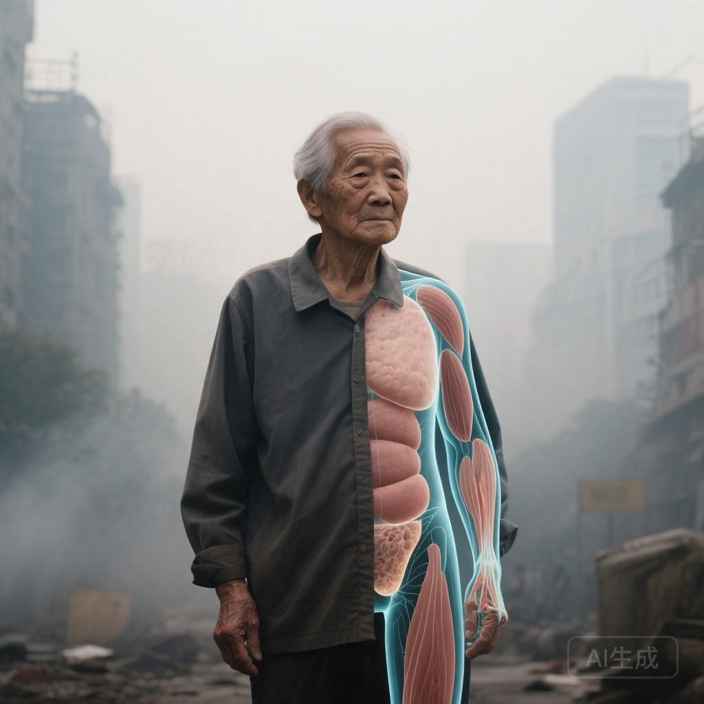 Long-term Air Pollution Linked to Adverse Body Composition Changes in Older Adults with Metabolic Syndrome