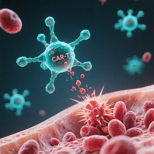 Donor-Derived VCAR33 CAR T-Cell Therapy Shows Promise in High-Risk AML Post-Transplant