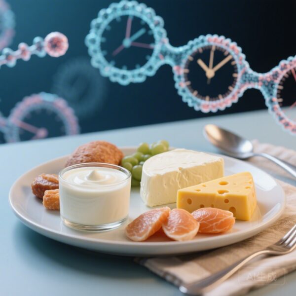 乳製品を豊富に含む高タンパク質朝食が2型糖尿病の体内時計遺伝子発現と血糖コントロールを改善