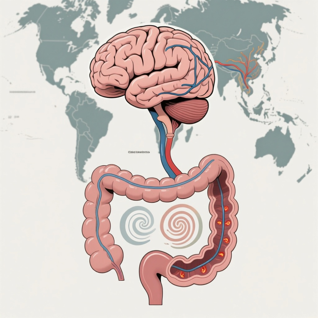Post-infection Gut-Brain Disorders Affect About 1 in 10 People With DGBI Worldwide, With Distinct Psychological and Regional Patterns
