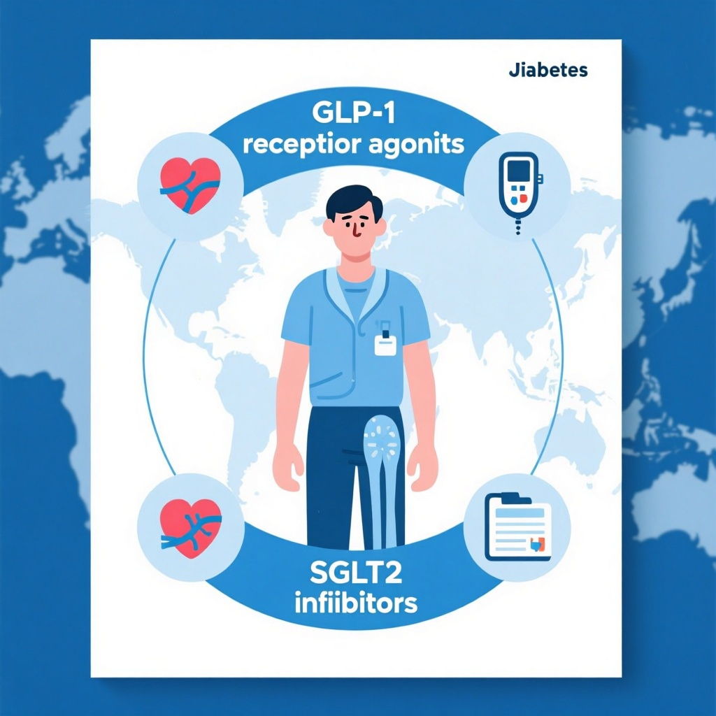 Individual GLP-1 Receptor Agonists and SGLT2 Inhibitors Show Largely Comparable Cardiovascular Protection in Type 2 Diabetes