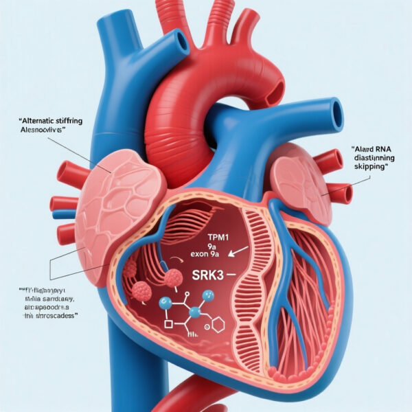 SRPK3-Driven TPM1 Splicing Emerges as a Myofilament Mechanism of Diastolic Dysfunction in HFpEF