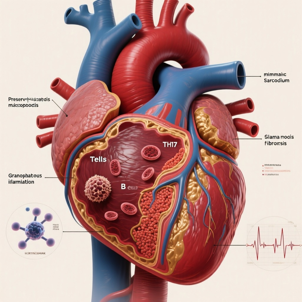 Cardiac Sarcoidosis May Be Driven by a Heart-Resident Autoimmune B-Cell Axis Linked to Periplakin