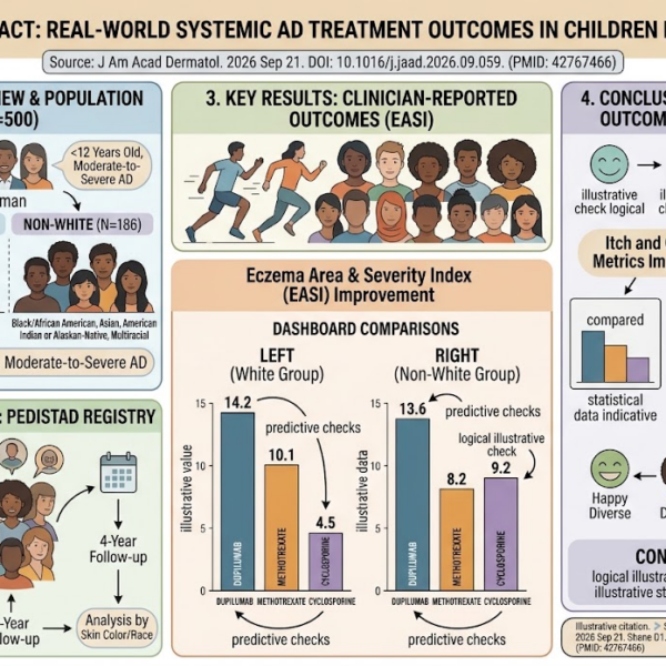 Systemic Therapies for Pediatric Moderate-to-Severe Atopic Dermatitis: Comparative Outcomes Across Skin Colors from the PEDISTAD Registry