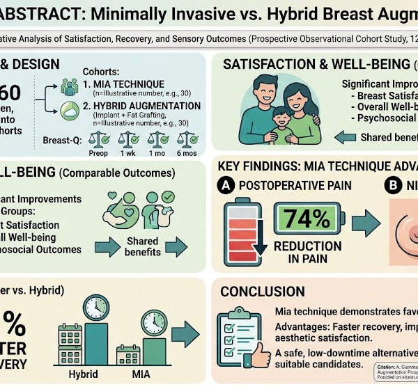 Minimally Invasive Breast Augmentation: Enhanced Recovery and Sensory Outcomes Compared to Hybrid Techniques