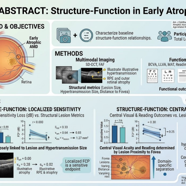 Decoding Structure-Function Links in Early Atrophic Age-Related Macular Degeneration: Implications for Targeted Assessment and Management
