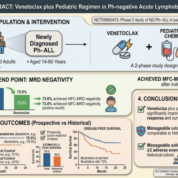Venetoclax Combined with Pediatric-Inspired Chemotherapy Enhances Outcomes in Adolescents and Adults with Ph-Negative Acute Lymphoblastic Leukemia