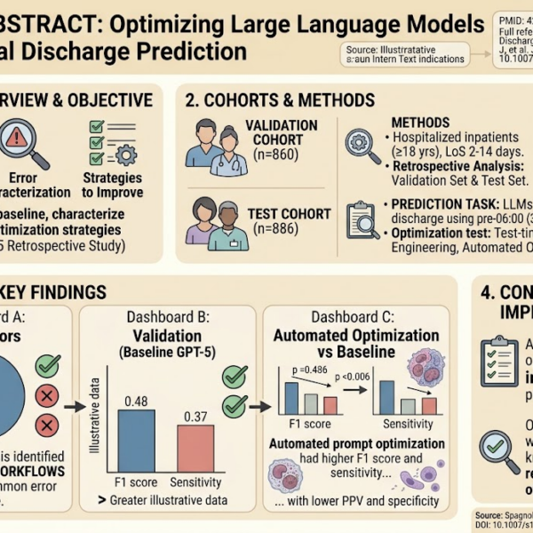Enhancing Hospital Discharge Prediction with Optimized Large Language Models: A Retrospective Cohort Study