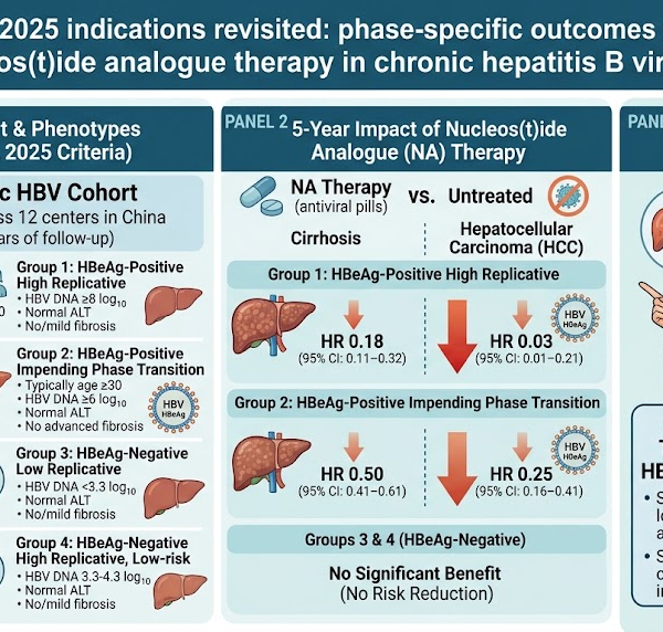 重新审视 EASL 2025 标准：核苷（酸）类似物在慢性乙型肝炎中超出当前推荐范围的获益